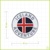 ICELAND - vyšívaná nášivka