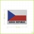 CZECH REPUBLIC - vyšívaná nášivka